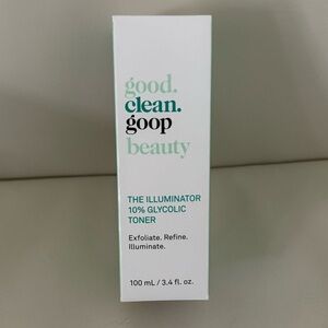 Good. Clean. Goop Beauty The Illuminator 10% Glycolic Toner
